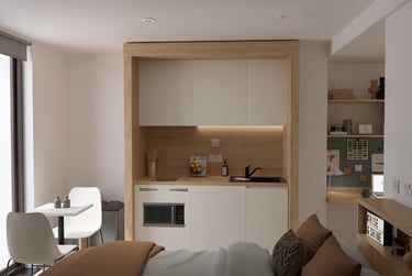 Superior Plus Skyline Studio at Venti House, 8 Grove Crescent Road, Stratford, London, E151NZ - Image 1